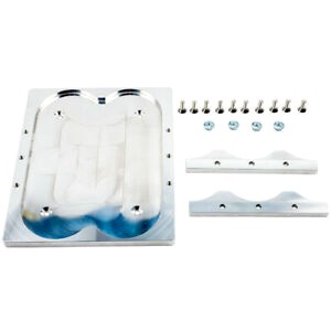 Premium 1x Aluminum Battery Tray Billet Bracket Relocation Kit For Optima 34/78 Battery Signature